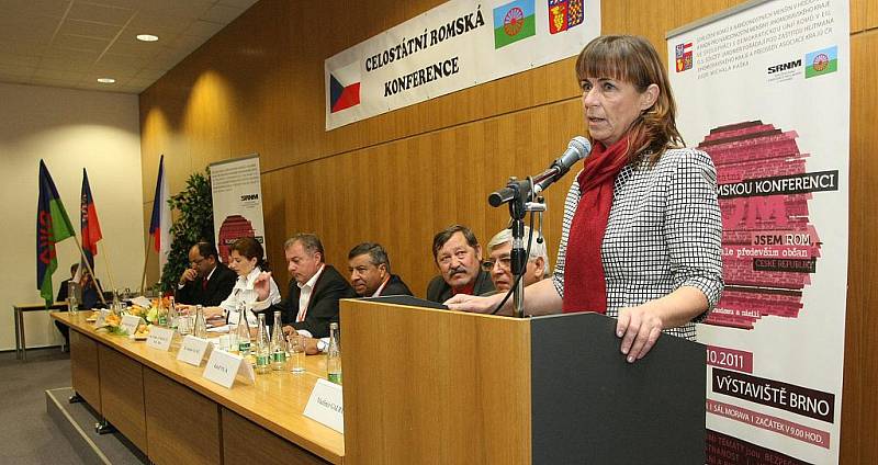 Romská konference v Brně - Jitka Chalánková.