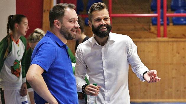 Michal Martišek (nalevo) a Viktor Pruša se v minulých letech potkávali především jako soupeři, od nové sezony ale budou spolupracovat v brněnských Žabinách.