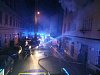 Požár zachvátil byt v Brně na Bratislavské ulici. V domě našli dívky na útěku