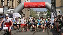 Neděle patřila v Brně běžcům. Na trať šestého ročníku Brněnského půlmaratonu a dalších běžeckých závodů vyrazilo dohromady přibližně patnáct stovek sportovců.