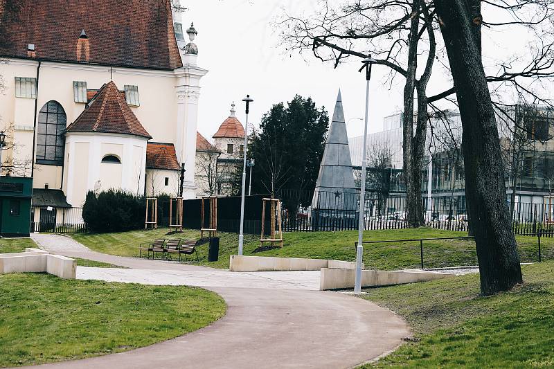 Božetěchův sad v Brně.