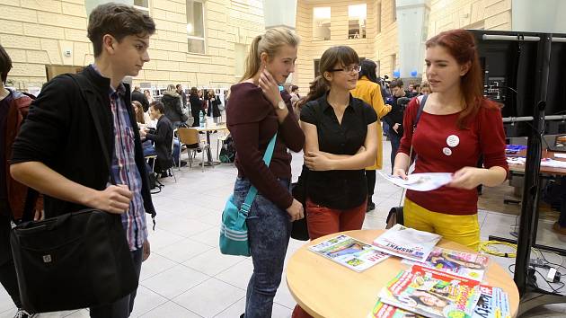 Multimediální den na Fakultě sociálních studií Masarykovy univerzity v Brně.