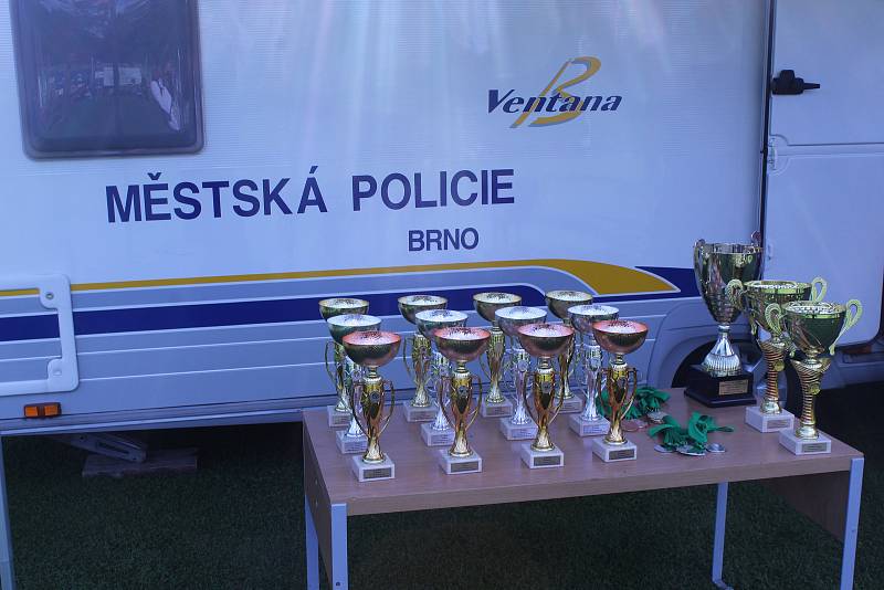 Městská policie Brno dnes pořádala dvanáctý ročník sportovního dne.