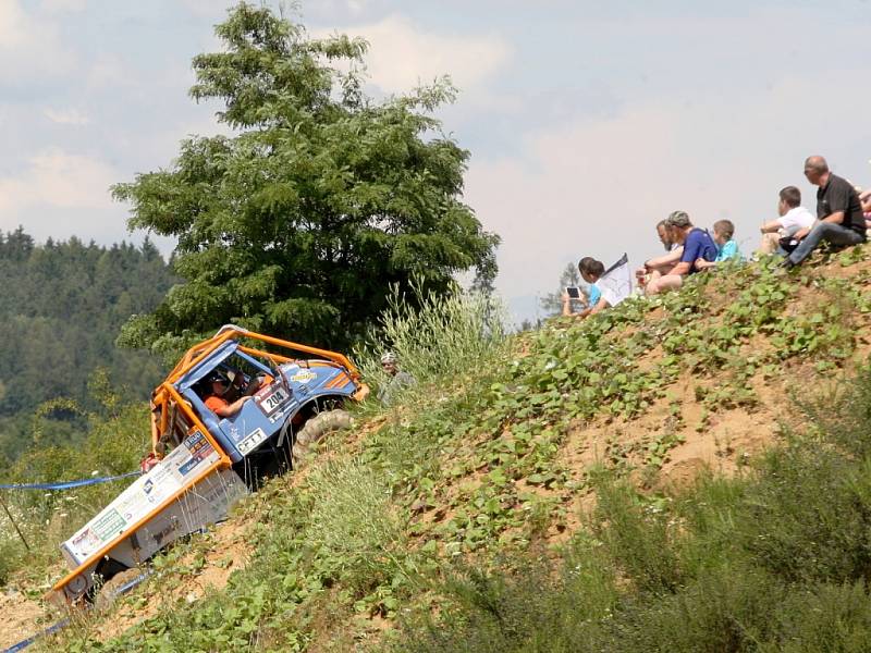 Mistrovství Evropy v Truck Trialu v Drnovicích.