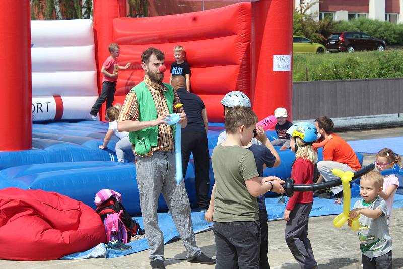 Sportovní park Vodova v brněnském Králově Poli.