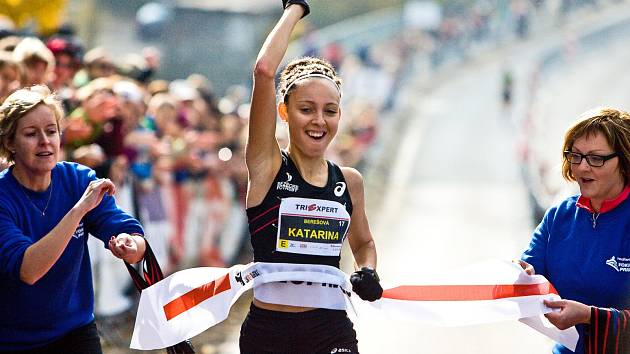 Slovenská běžkyně Katarína Berešová vyhrála třikrát závod Vokolo priglu.
