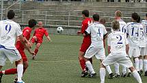 Žideničtí fotbalisté porazili Kyjov 2:1 a zvažují postup do divize.