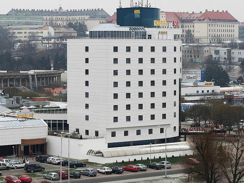 Hotel Boby v Brně.