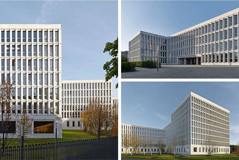Sdružení Pelčák a partner architekti – Müller Reimann Architekten (Brno – Berlín): Federální ministerstvo vnitra, Berlín, Německo. Vizualizace.