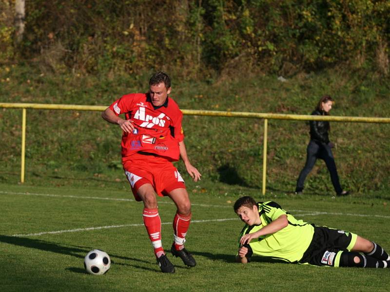 Fotbalisté Blanska skolili ve třetí lize brněnskou Bystrc.