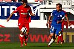 Brněnští fotbalisté v pátém kole nejvyšší české soutěži podlehli na domácím hřišti Liberci 0:1. Jediný gól vstřelil z přímého kopu Sergej Rybalka.