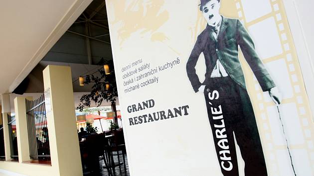 Charlie's street restaurant.