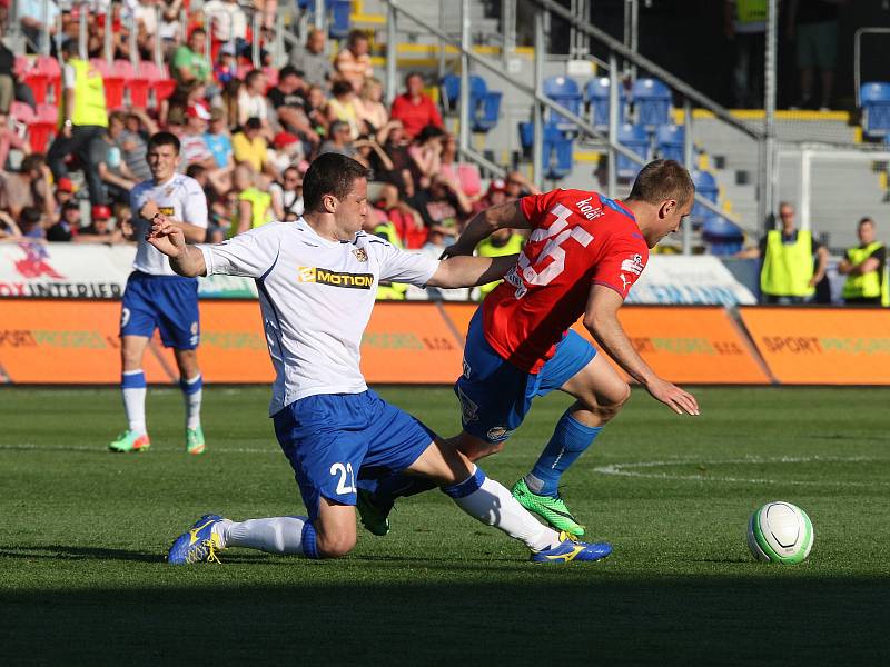  Fotbalisté Plzně remizovali v předposledním ligovém kole s Brnem 1:1.
