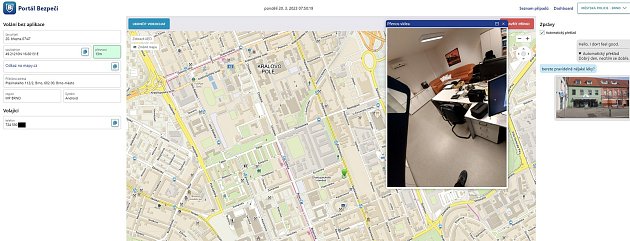 S brněnskými strážníky se volající na lince 156 nově spojí i videem nebo chatem, umožní také svoji lokalizaci.