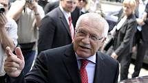 Prezident Václav Klaus.