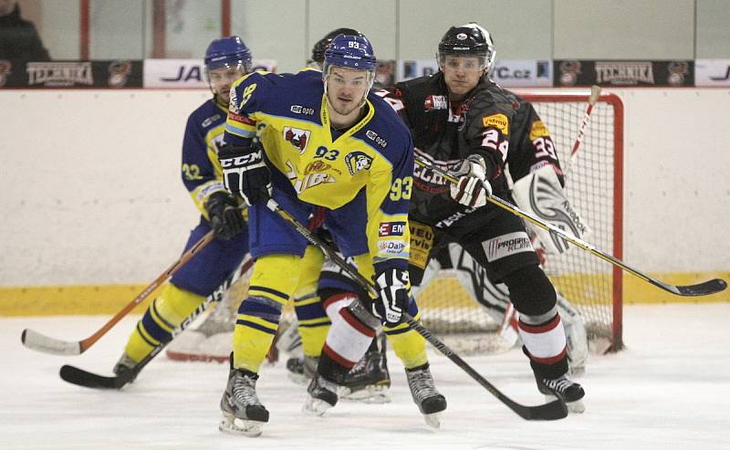 Hokejisté Techniky podlehli doma Přerovu 0:4.