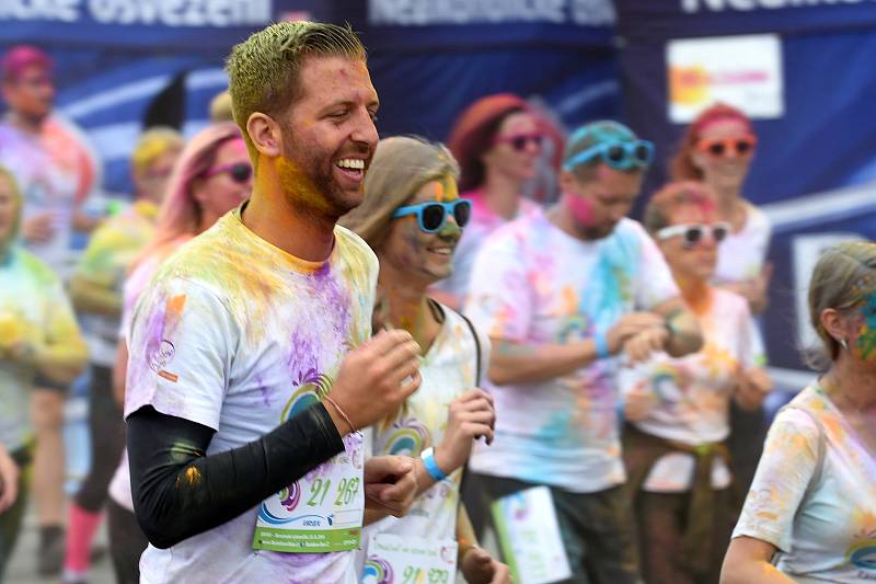 Spokey Rainbow Run na brněnském výstavišti