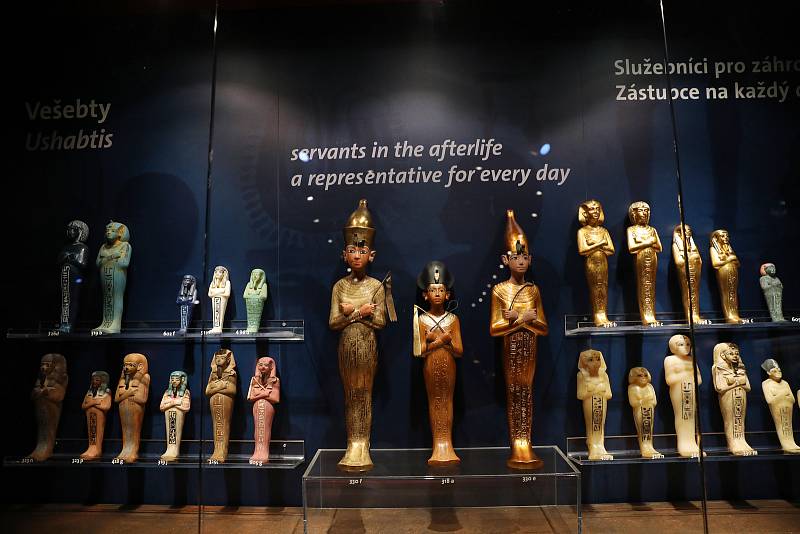 Výstava Tutanchamon jeho hrobka a poklady se otevírá na brněnském výstavišti.