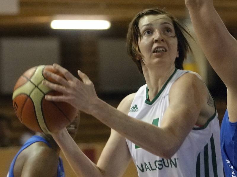 Basketbalistka Tereza Pecková.