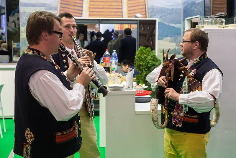 Veletrhy cestovního ruchu Go a Regiontour na brněnském výstavišti.