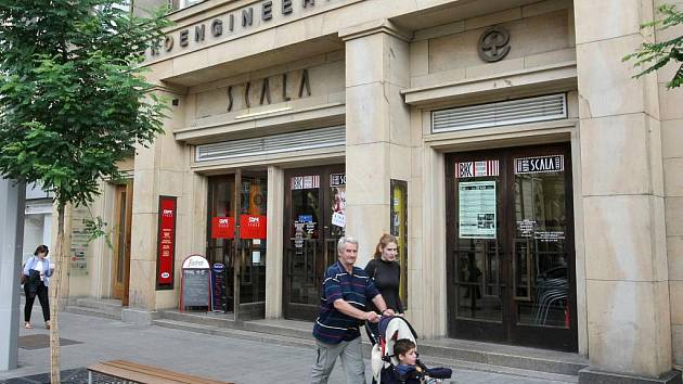 Brněnské kino Scala.