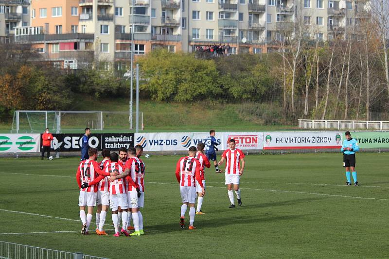 FORTUNA:NÁRODNÍ LIGA, 8. koloViktoria Žižkov - SK Líšeň 3:1 (1:0)