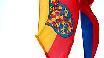 Oslavy výročí příchodu věrozvěstů Cyrila a Metoděje nejen mší, ale také vyvěšením moravské vlajky.