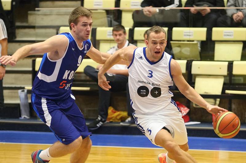 Basketbalisté Mmcité Brno prohráli s Kolínem.