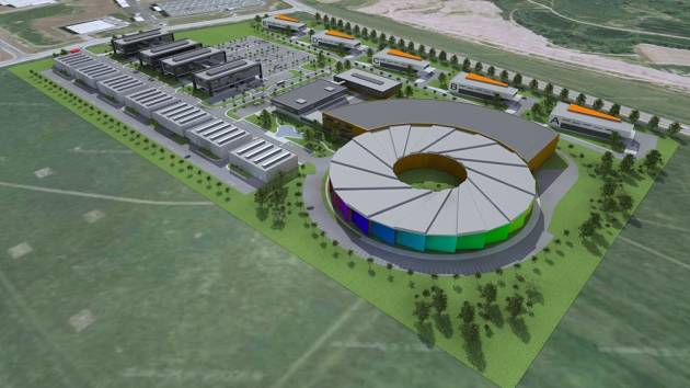 BUDOUCNOST. Unikátní vědecké zařízení - synchrotron za pět a půl miliard možná vznikne na brněnské Černovické terase. Urychlovač částic by měřil v průměru dvě stě metrů.