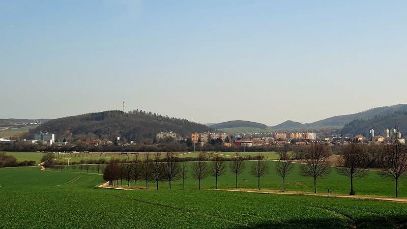 Malhostovické kopečky nabízí turistům úchvatné výhledky do okolí.