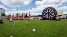 Stadion v Srbské ulici hostil Fotbalové slavnosti.