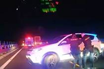 Policisté zadrželi zloděje auta ukradeného v Brně na dálnici D1.