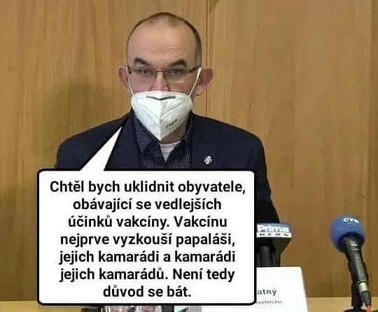 Lidová tvořivost na téma očkování a koronavirus.