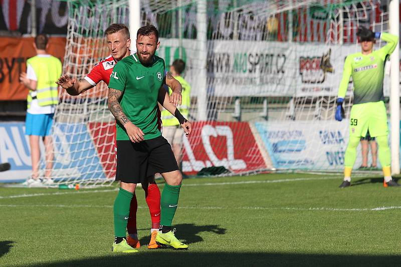 Baráž o FORTUNA:LIGU 1. FK Příbram - Zbrojovka Brno Foto: Antonín Vydra