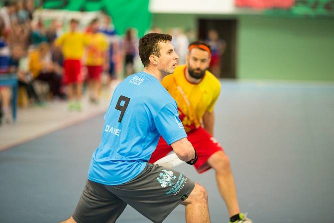 Loňské halové mistrovství České republiky v ultimate frisbee.