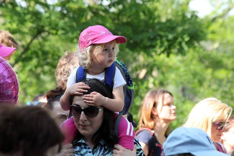 Děti oslavily svůj den v sobotu v zábavním areálu Bunkr u Mokré-Horákova na Brněnsku.