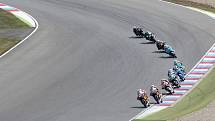 V závodě nejslabší kubatury Moto3 dojel při motocyklové Velké ceně z českých zástupců nejlépe rohatecký Jakub Kornfeil. Karla Haniku, jenž startoval ze sedmého místa, potkal ve druhém kole pád. Závod třídy Moto2 vyhrál Johann Zarco.