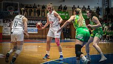 Basketbalistky KP TANY Brno (v zelených dresech) v Hradci Králové kralovaly.