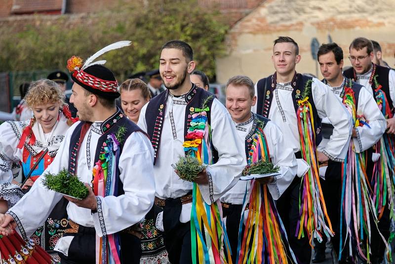 Hasičské krojované hody se konaly v Kuřimi uplynulou sobotu.