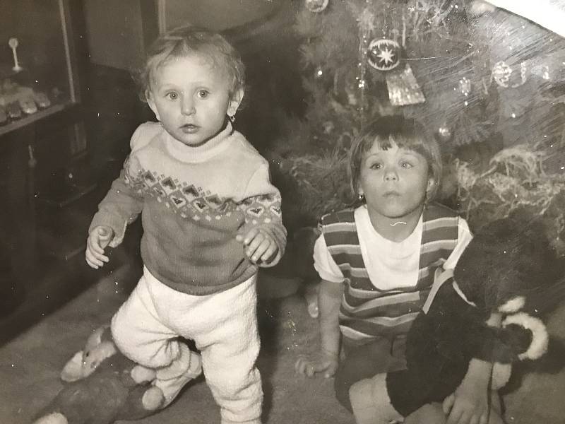 Vánoční svátky v roce 1975.