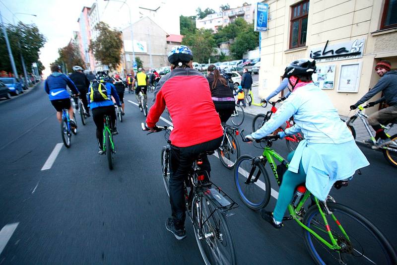 Akce Nakoleon se zúčastnila více než tisícovka cyklistů.