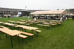 První ročník hudebně pivního festivalu Beer Fest Brno 2017 na fotbalovém stadion za Lužánkami v Brně.