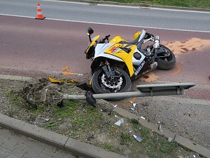 Ke dvěma nehodám motorkářů vyjížděli v uplynulých dnech záchranáři do Sokolnic na Brněnsku.