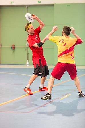 Loňské halové mistrovství České republiky v ultimate frisbee.