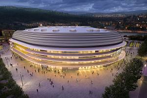 Nová multifunkční hala v brněnském Výstavišti bude mít kapacitu pro 13 300 diváků. 