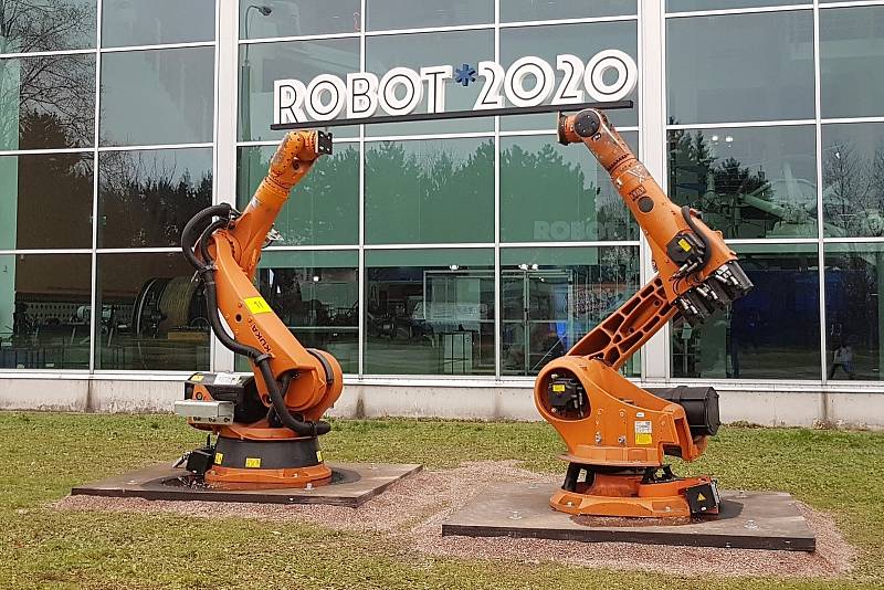 Výstava Robot 2020 v brněnském Technickém muzeu.