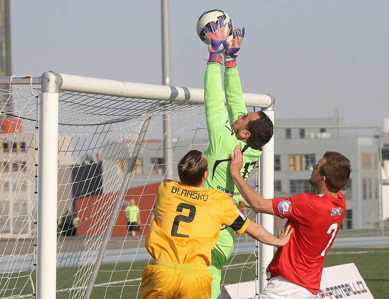 Jihomoravské derby Brna s Blanenskem v malém fotbalu. 