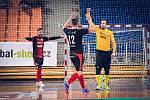 Futsalisté Helasu Brno porazili Spartu Praha vysoko 7:1.