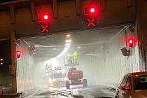 V pondělí 9. října začne Ředitelství silnic a dálnic s pravidelnou údržbou brněnských tunelů.