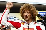 Italský motocyklista Marco Simoncelli, který zahynul při Velké ceně Malajsie.